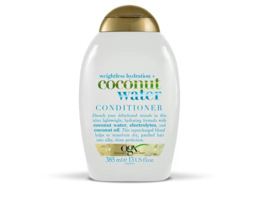 Hot OGX Apres-Shampoing A L'Eau De Coco