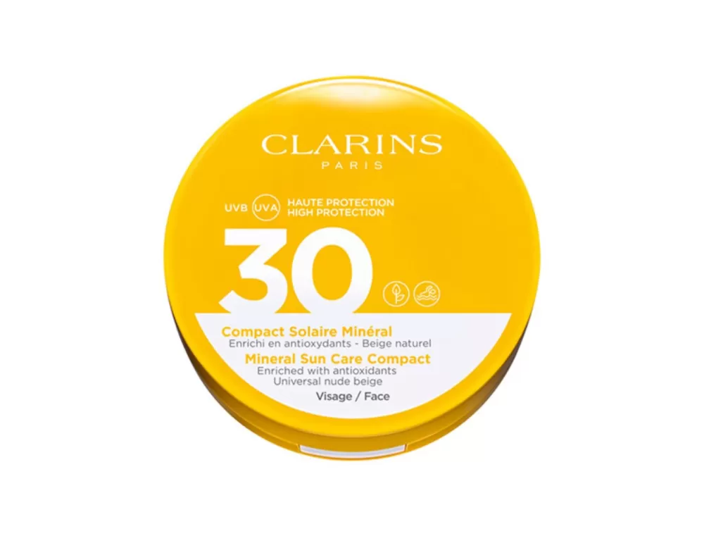 Clearance Clarins Compact Solaire Mineral Uva/Uvb 30