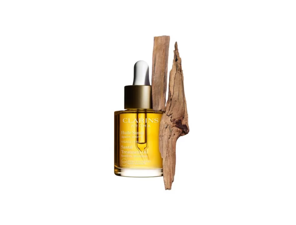 Hot Clarins Huile Santal - Peaux Seches